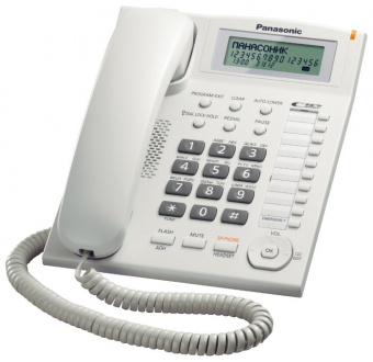 Проводной телефон Panasonic KX-TS2388RUW, купить в Краснодаре