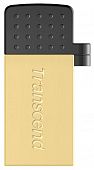 Флешка 32GB Transcend JetFlash 380 USB 2.0 металл золото