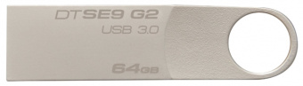 Флешка 64GB Kingston DataTraveler SE9 G2 USB 3.0 Металл, купить в Краснодаре