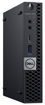 Компьютер Dell OptiPlex 7070  Dell Optiplex 7070 SFF Intel Core i7 9700(3Ghz)/8192Mb/1000+256SSDGb/DVDrw/Ext:AMD Radeon RX 550(4096Mb)/war 3y/black/W10Pro   ( 7070-6770 ), купить в Краснодаре