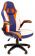Офисное кресло Chairman game 15 Россия экопремиум черный/голубой, купить в Краснодаре