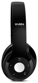 Наушники с микрофоном SVEN AP-B450MV, черный-белый (Bluetooth) Sven SV-012694, купить в Краснодаре
