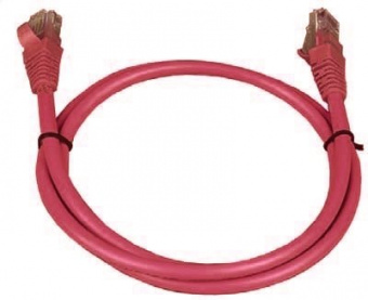 ITK Коммутационный шнур (патч-корд), кат.5Е UTP, 1м, красный, купить в Краснодаре